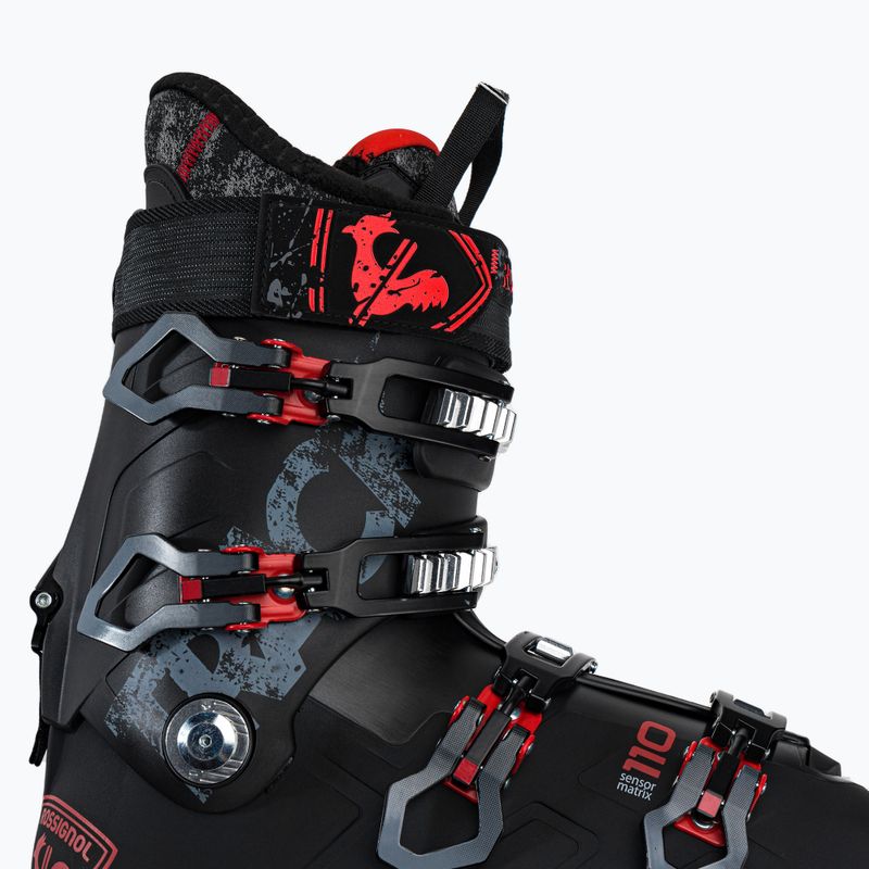 Lyžiarske topánky Rossignol Track 110 black/red 6