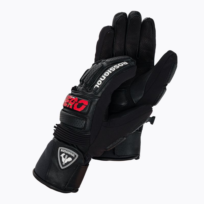Pánske lyžiarske rukavice Rossignol Wc Expert Lth Impr G black