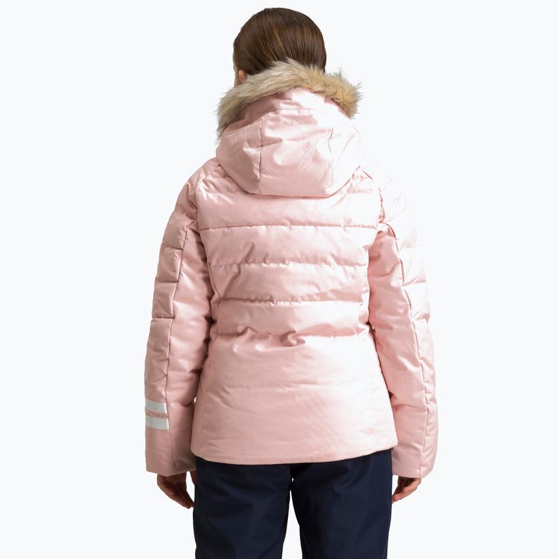 Detská lyžiarska bunda Rossignol Girl Polydown powder pink 10
