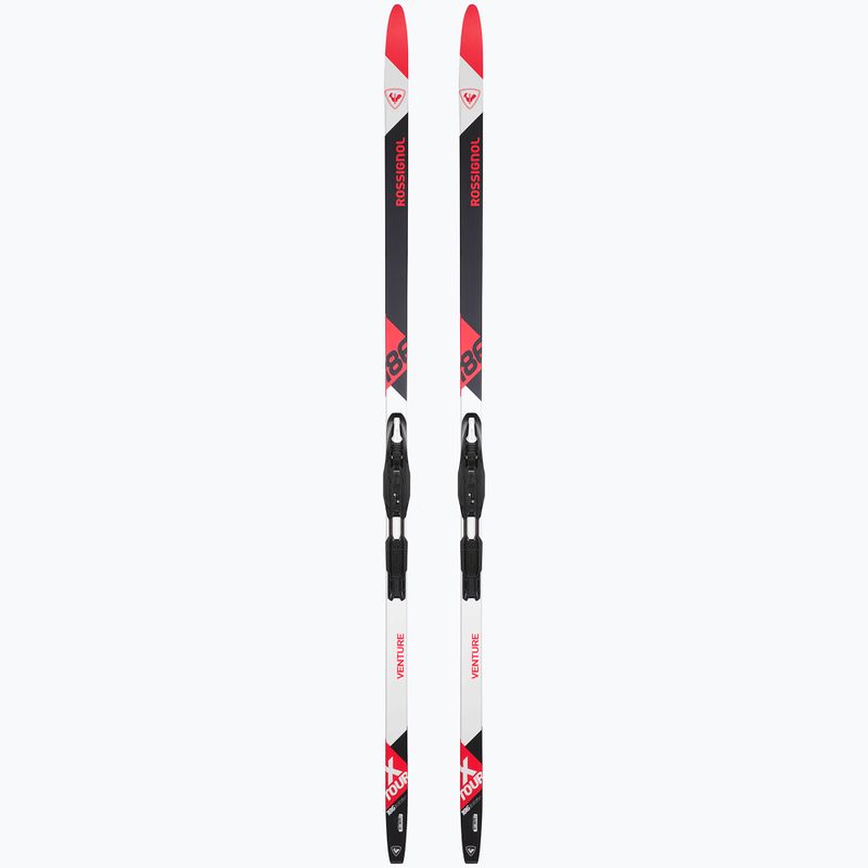 Pánske bežecké lyže Rossignol X-Tour Venture WL 52 + Tour SI red/white 10