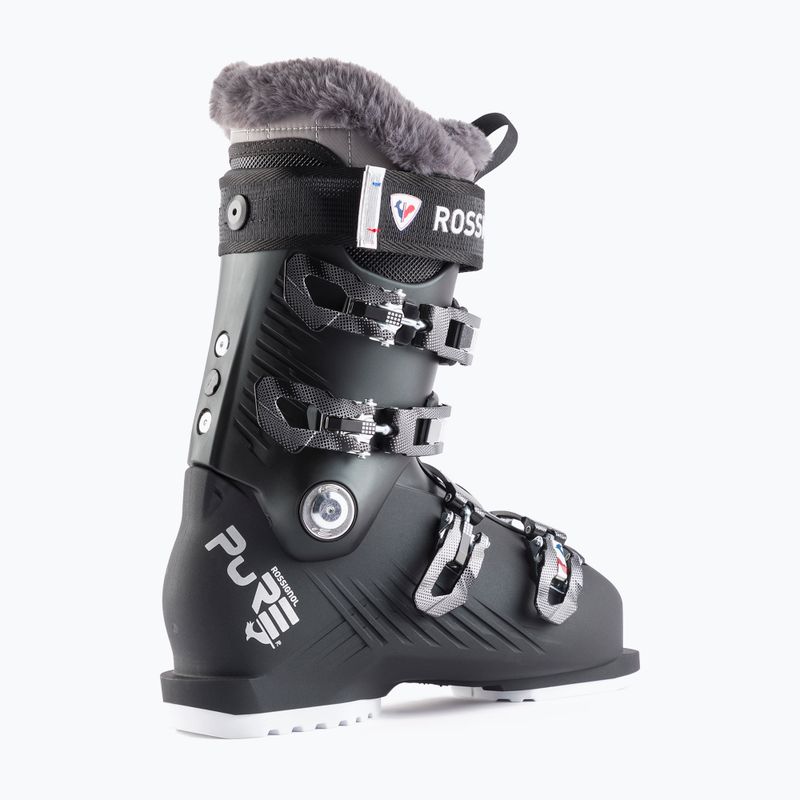 Dámske lyžiarske topánky Rossignol Pure 70 metal black 11