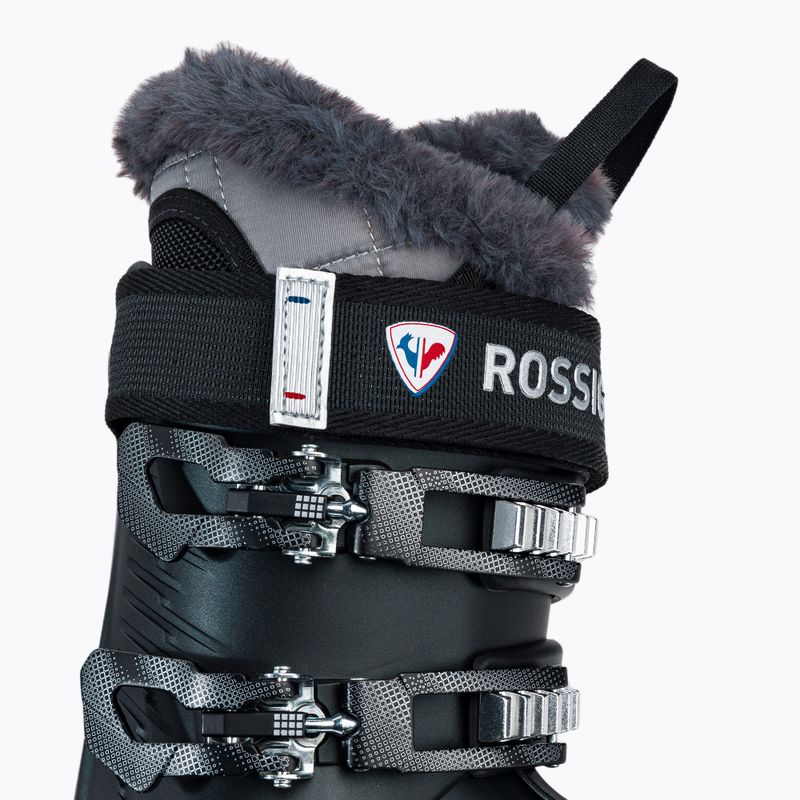 Dámske lyžiarske topánky Rossignol Pure 70 metal black 6