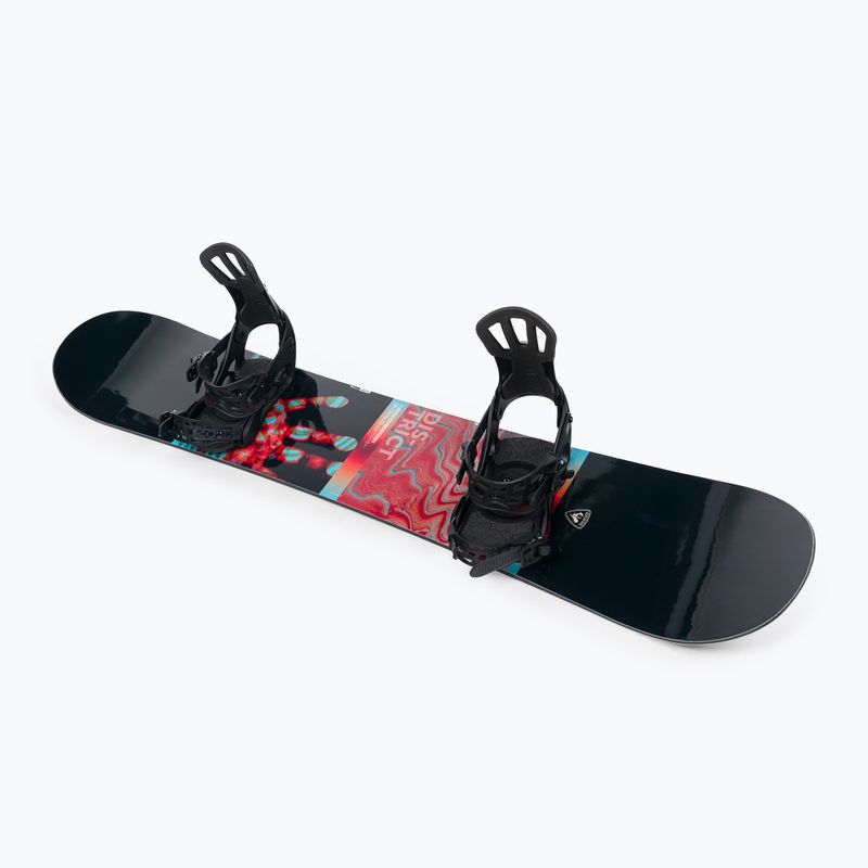 Snowboard Rossignol District Infrablack + Battle M/L-black/red 2