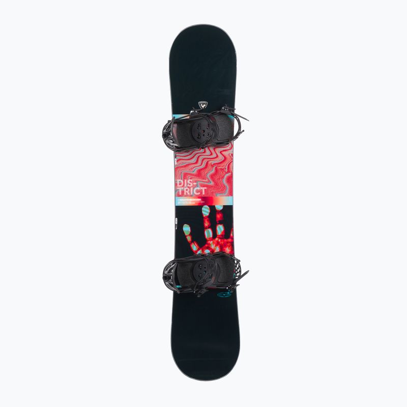 Snowboard Rossignol District Infrablack + Battle M/L-black/red 3