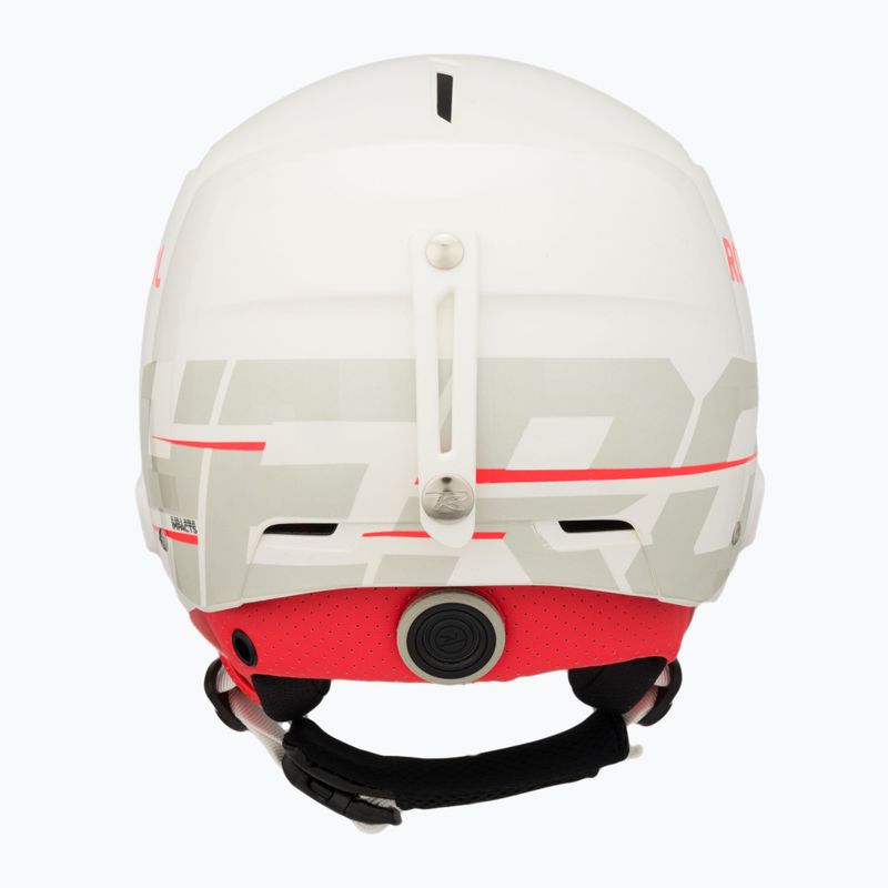Lyžiarska prilba Rossignol Hero Slalom Impacts + Chinguard biela 3