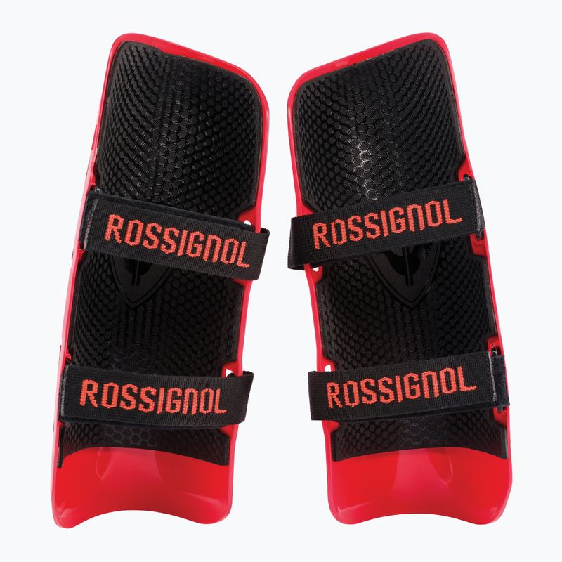 Rossignol Hero Leg Protection Jr detské chrániče nôh červené 2