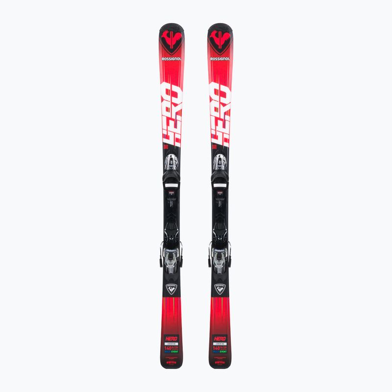 Detské zjazdové lyže Rossignol Hero 130-150 + XP7 red