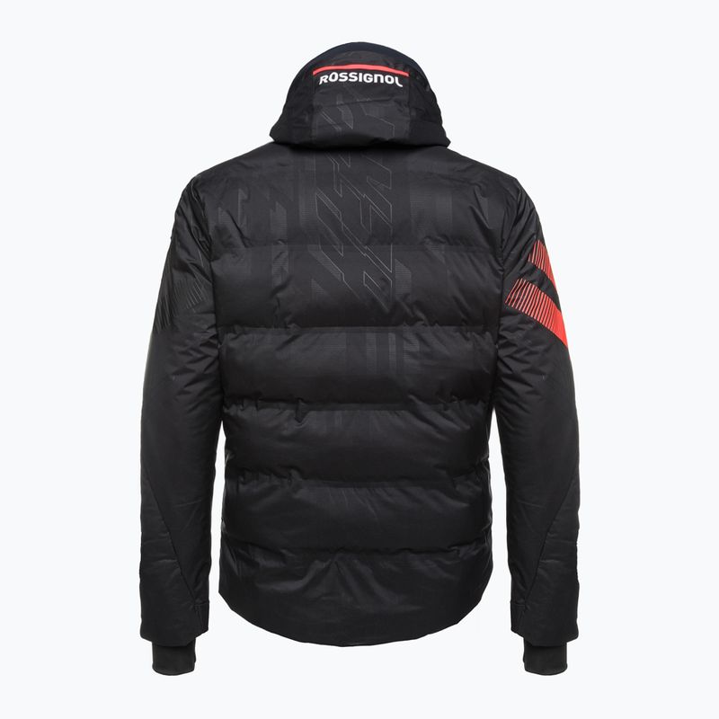 Pánska lyžiarska bunda Rossignol Hero Depart black/red 10