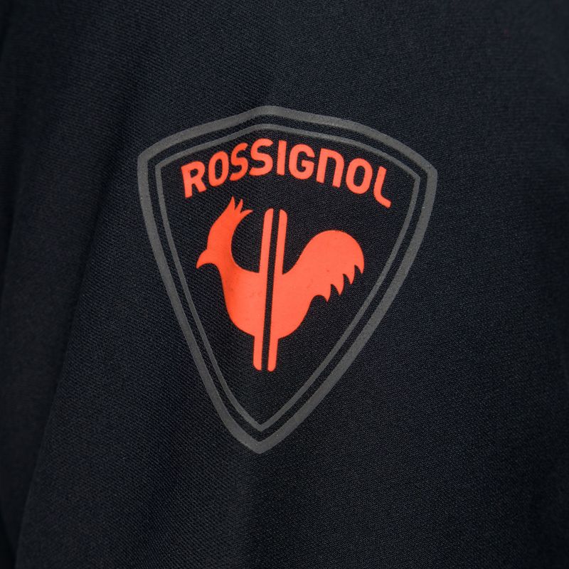 Pánska lyžiarska mikina Rossignol Hero Clim black/red 5