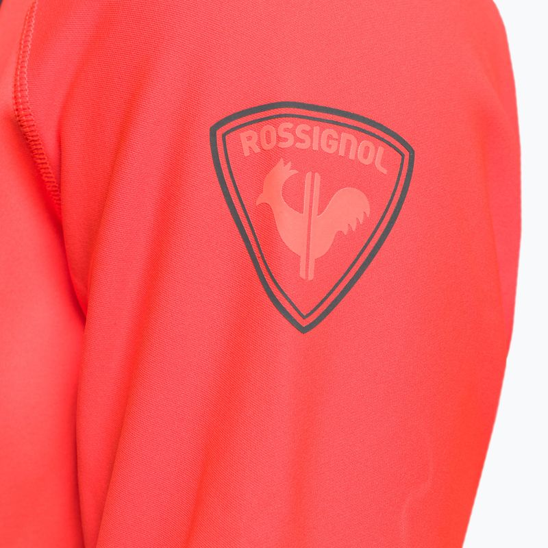 Pánska lyžiarska mikina Rossignol Hero Clim red/black 5