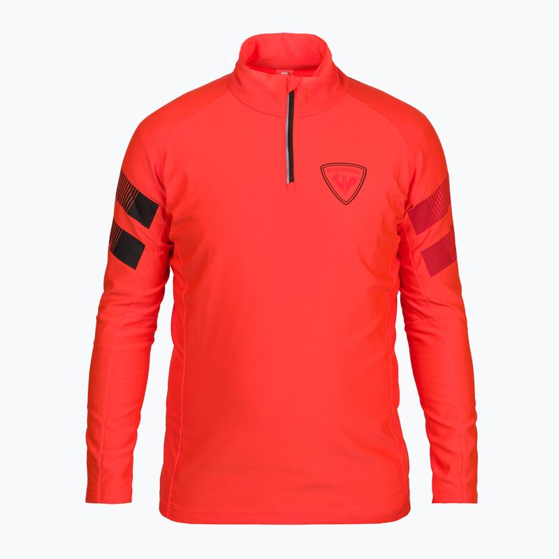 Pánska lyžiarska mikina Rossignol Classique Hero 1/2 Zip red