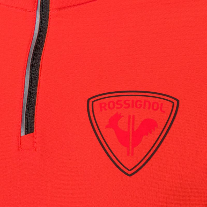 Pánska lyžiarska mikina Rossignol Classique Hero 1/2 Zip red 3