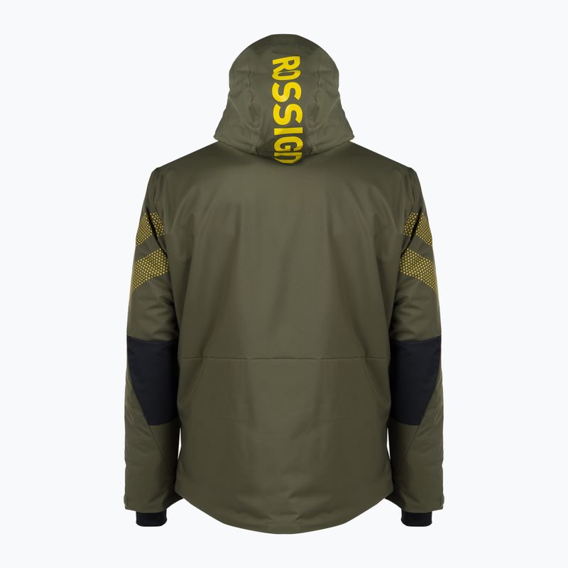 Pánska lyžiarska bunda Rossignol All Speed green 4