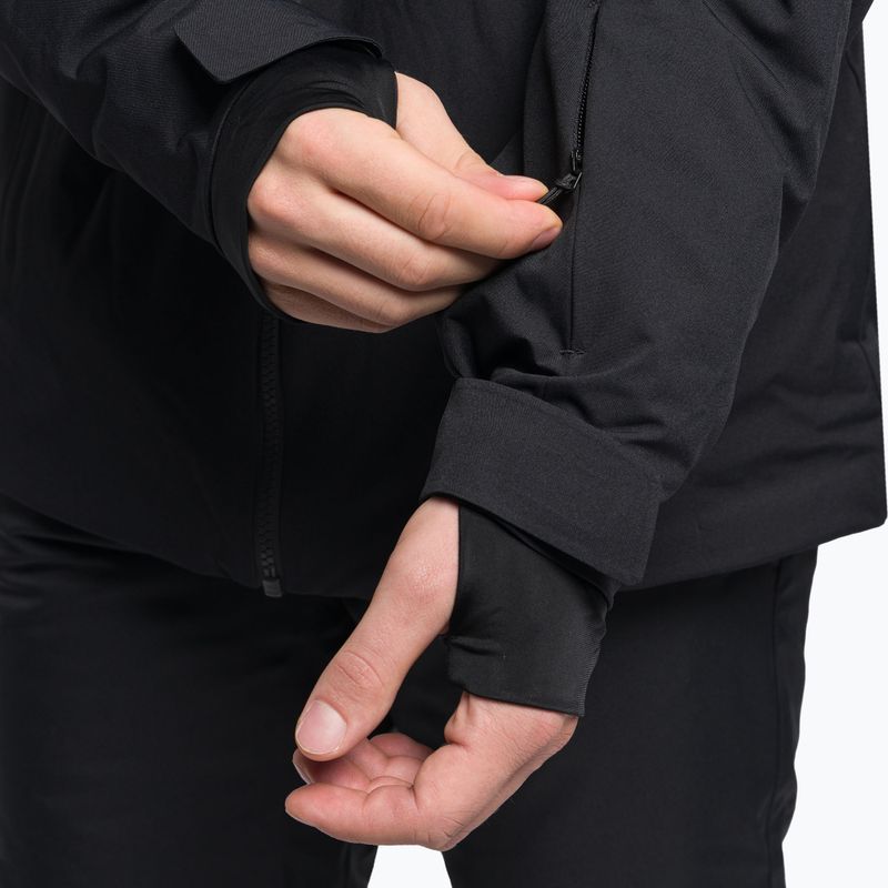 Pánska lyžiarska bunda Rossignol Controle black/white 9