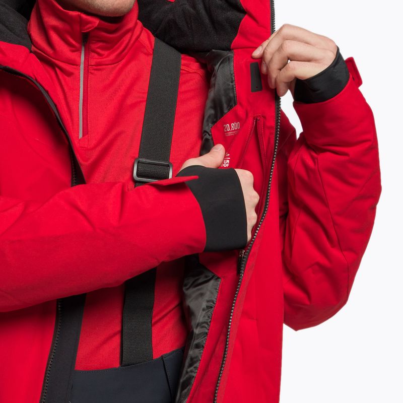 Pánska lyžiarska bunda Rossignol Controle red 12