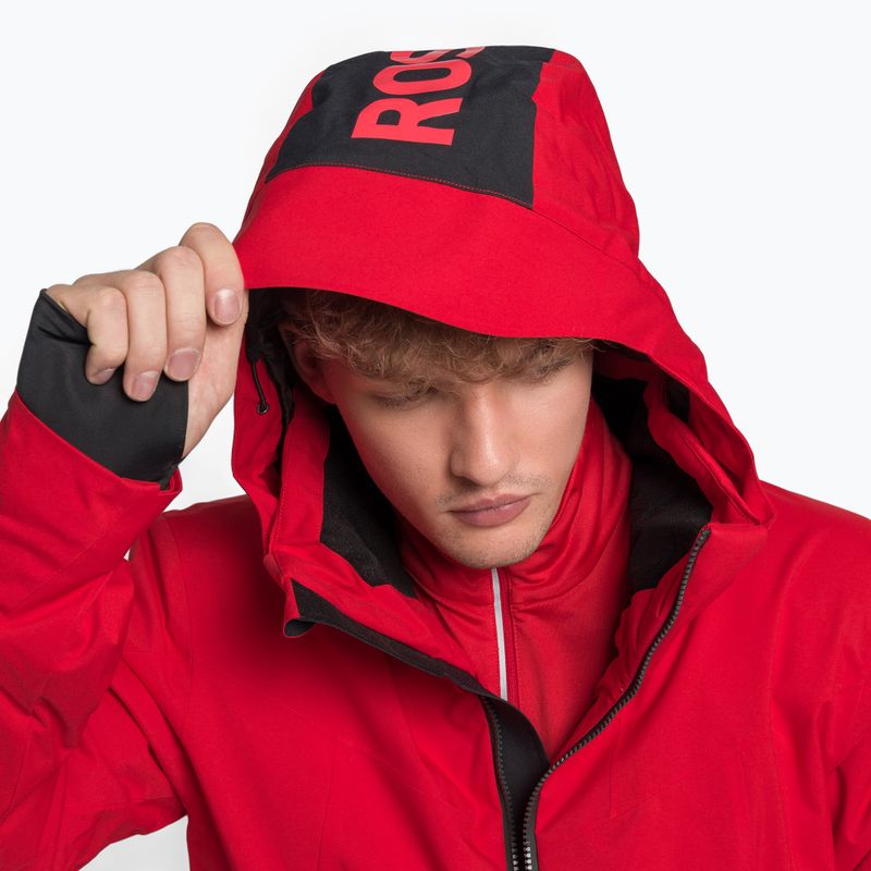 Pánska lyžiarska bunda Rossignol Controle red 8