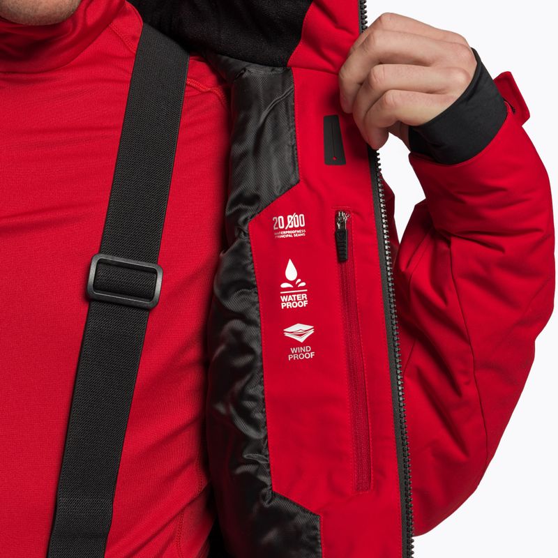 Pánska lyžiarska bunda Rossignol Controle red 11