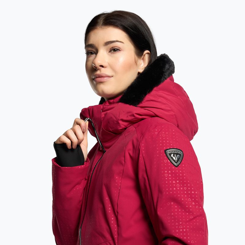Dámska lyžiarska bunda Rossignol Controle red 5