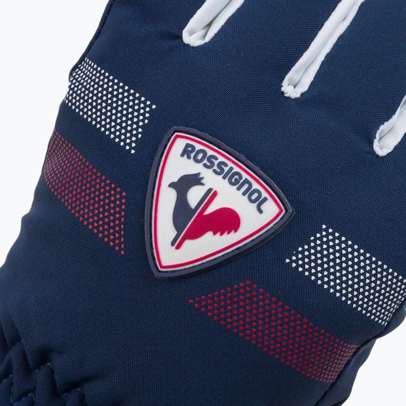 Detské lyžiarske rukavice Rossignol Roc Impr G navy 4