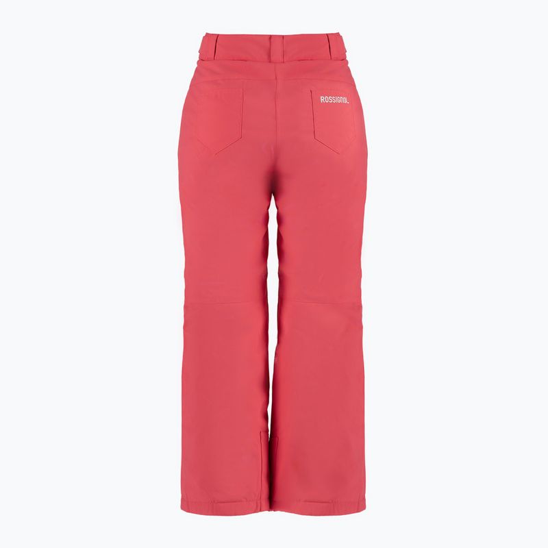 Detské lyžiarske nohavice Rossignol Ski pink 4