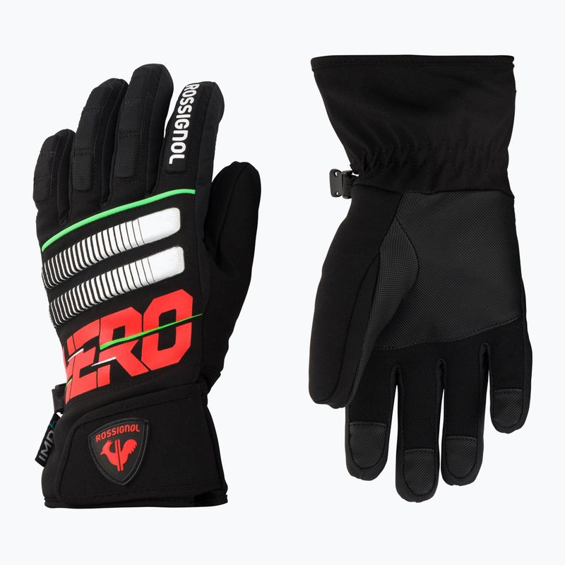 Detské lyžiarske rukavice Rossignol Hero Impr G black 7