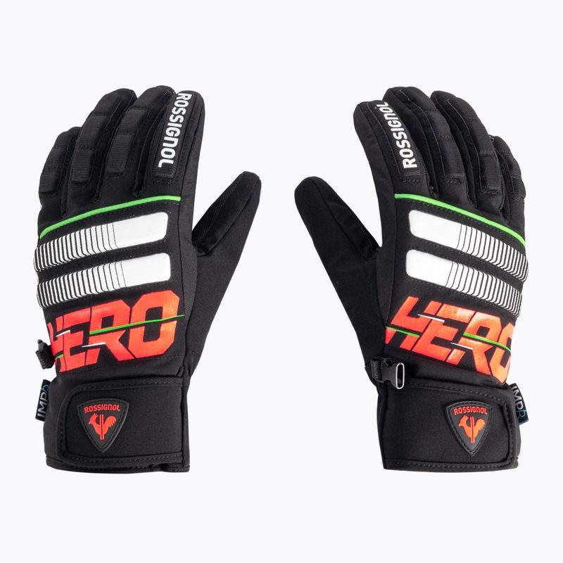 Detské lyžiarske rukavice Rossignol Hero Impr G black 3