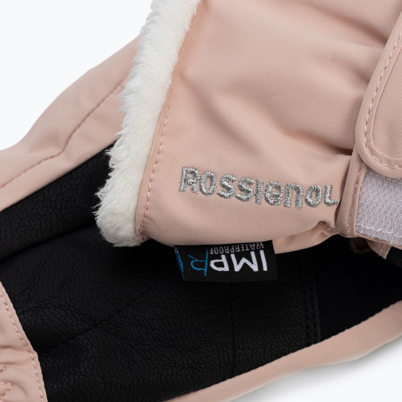 Dámske lyžiarske rukavice Rossignol Saphir Impr G pink 5