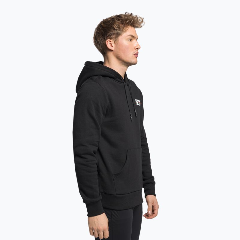 Pánska lyžiarska mikina Rossignol Hero Logo Sweat black 3