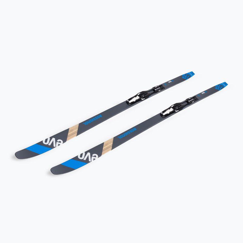 Pánske bežecké lyže Rossignol Evo OT 60 POS + Control SI grey/blue 4