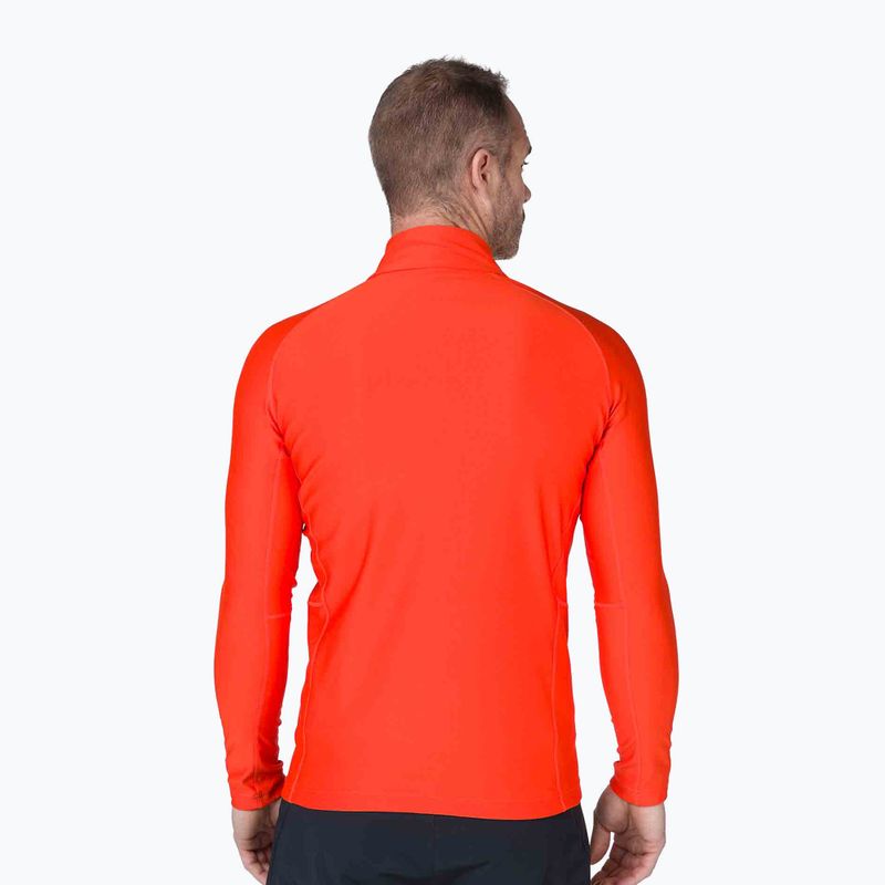 Pánska termo mikina Rossignol Classique 1/2 Zip orange 2