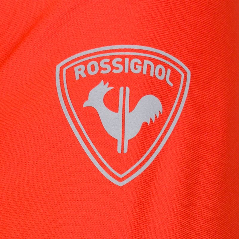Pánska termo mikina Rossignol Classique 1/2 Zip orange 5