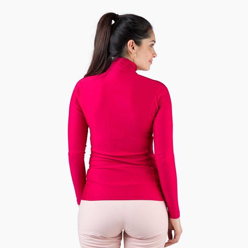 Dámska termo mikina Rossignol Classique 1/2 Zip red 2