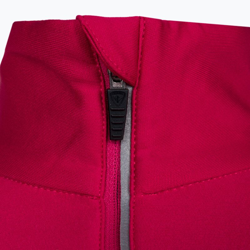 Dámska termo mikina Rossignol Classique 1/2 Zip red 5