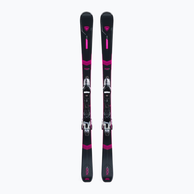 Dámske zjazdové lyže Rossignol Nova 2S + Xpress W 10 GW black/pink