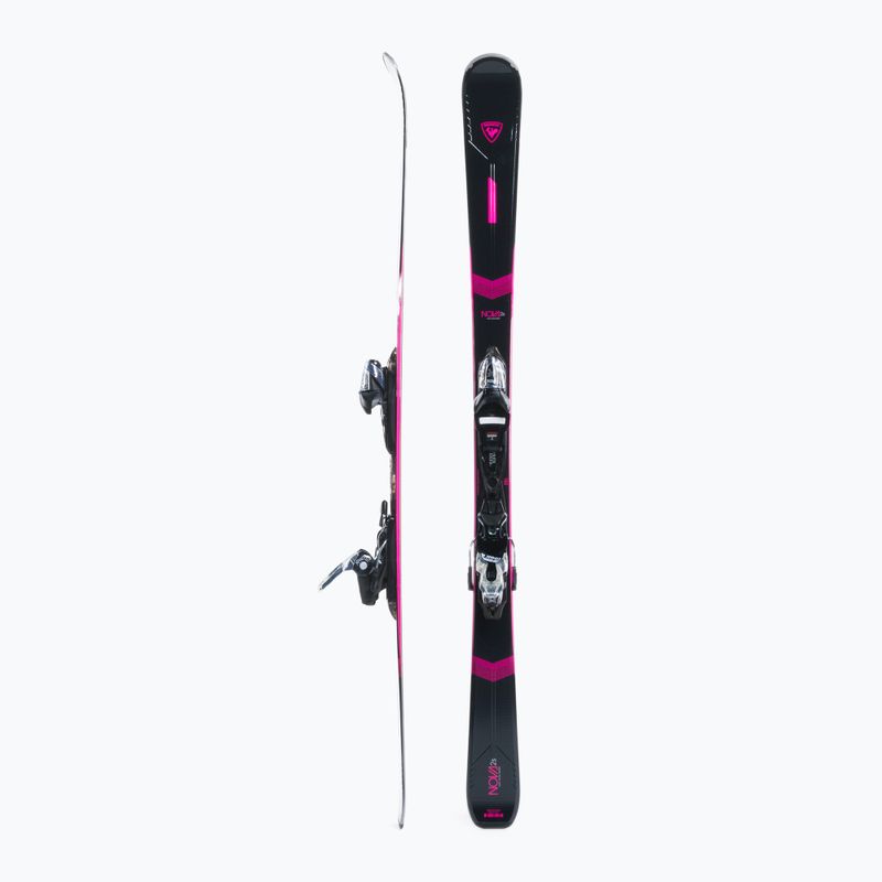 Dámske zjazdové lyže Rossignol Nova 2S + Xpress W 10 GW black/pink 2