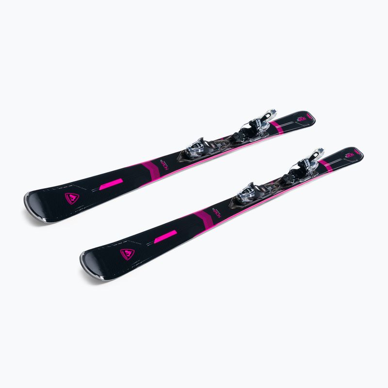 Dámske zjazdové lyže Rossignol Nova 2S + Xpress W 10 GW black/pink 4