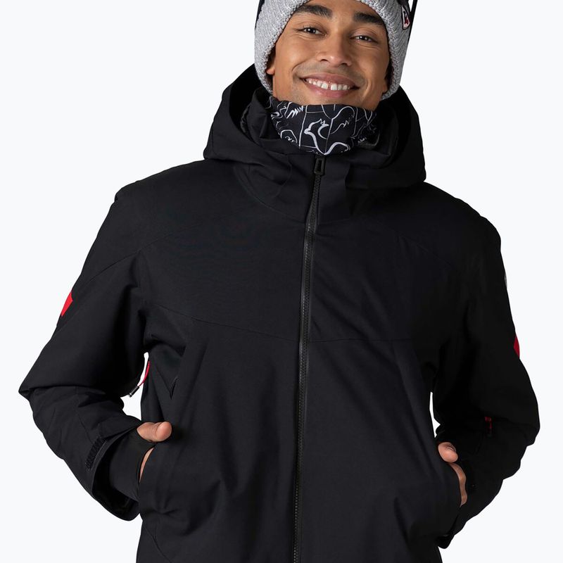 Pánska lyžiarska bunda Rossignol Controle black 5