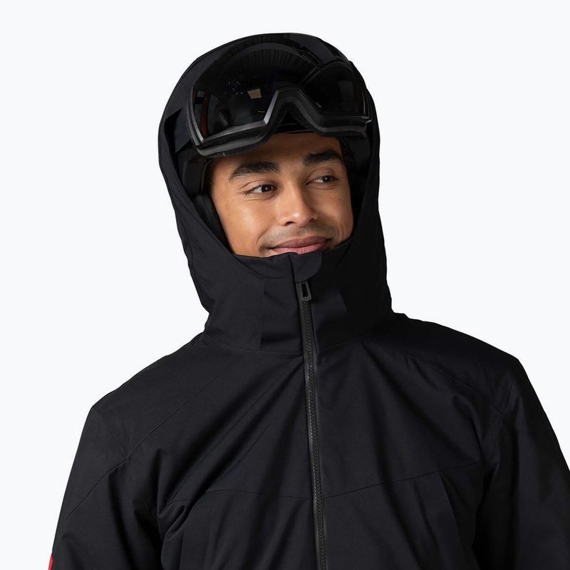 Pánska lyžiarska bunda Rossignol Controle black 7