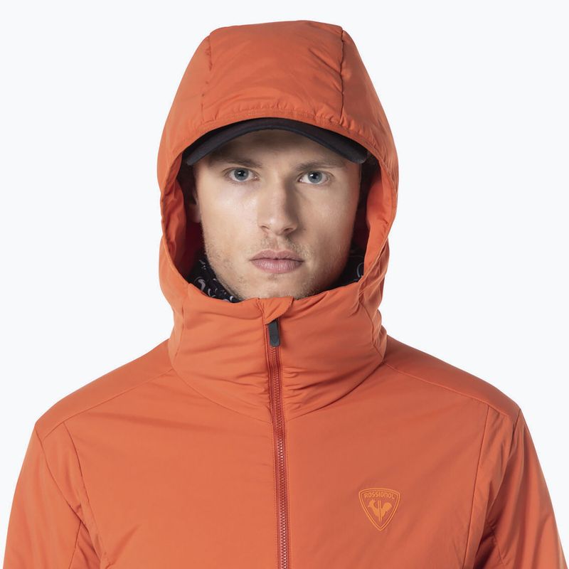 Pánska trekingová mikina Rossignol Opside Hoodie tan 6