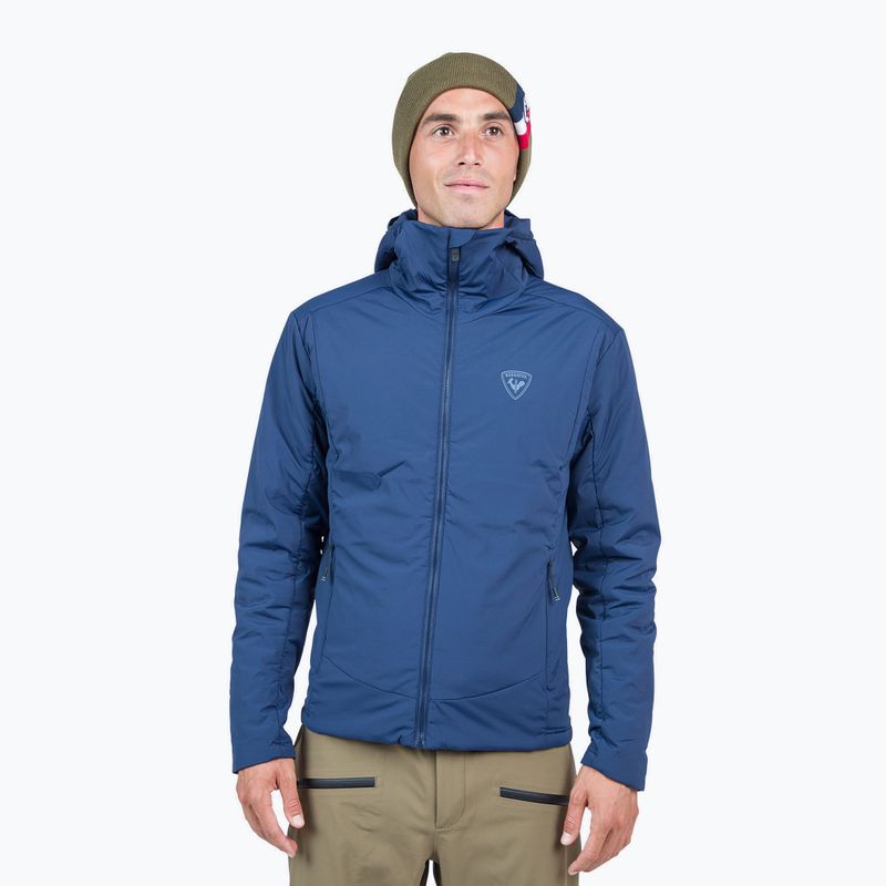 Pánska zateplená bunda Rossignol Opside Hoodie dark navy