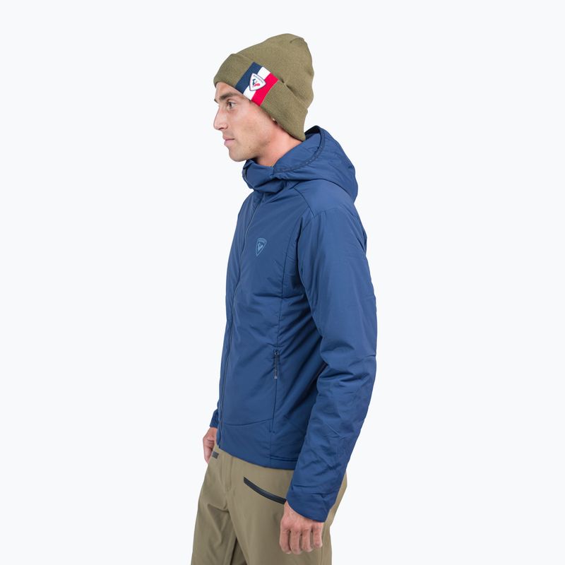 Pánska zateplená bunda Rossignol Opside Hoodie dark navy 4