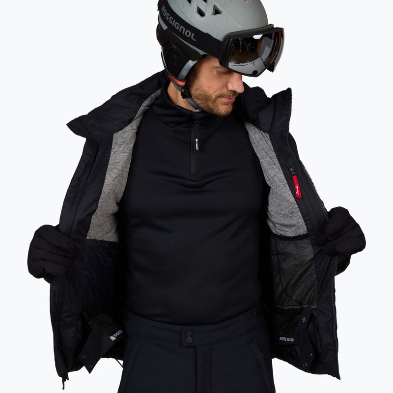Pánska lyžiarska bunda Rossignol Legacy Merino Down black 9