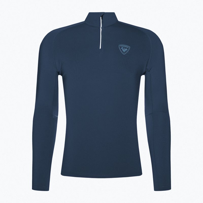 Pánska termo mikina Rossignol Classique 1/2 Zip dark navy 6