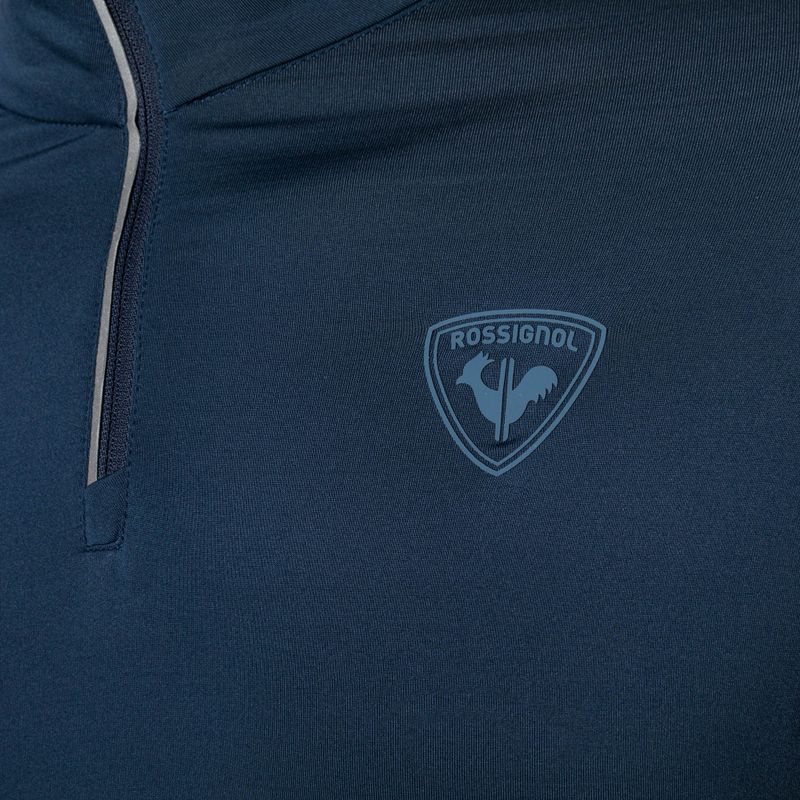 Pánska termoaktívna mikina Rossignol Classique 1/2 Zip dark navy 8