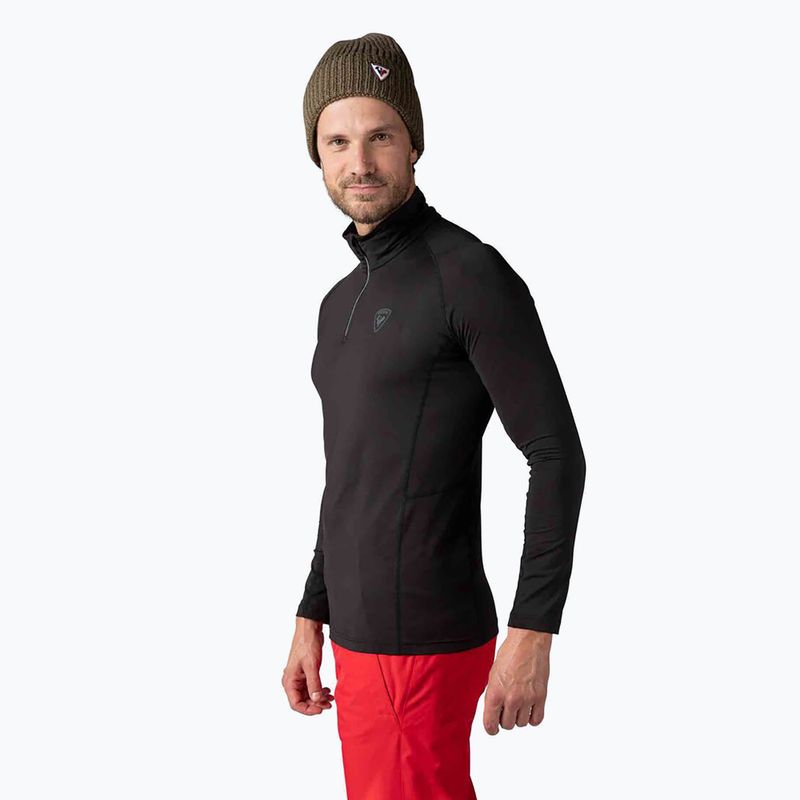 Pánska termo mikina Rossignol Classique 1/2 Zip black 4