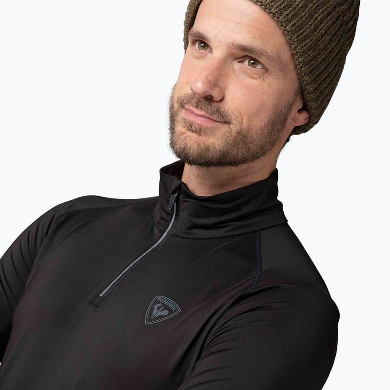 Pánska termo mikina Rossignol Classique 1/2 Zip black 5