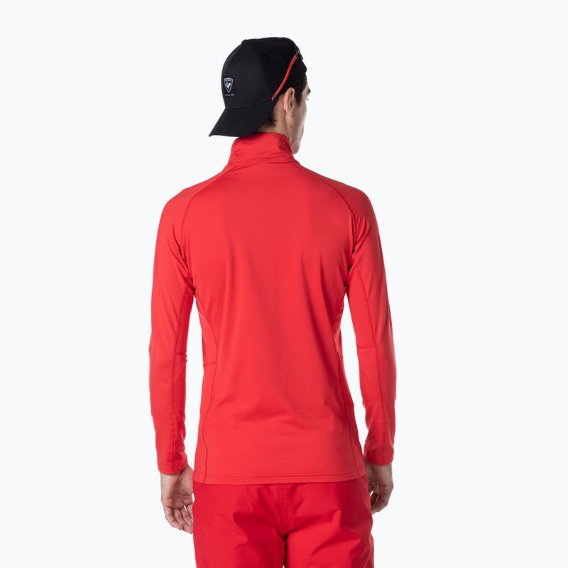 Pánska termoaktívna mikina Rossignol Classique 1/2 Zip sports red 3