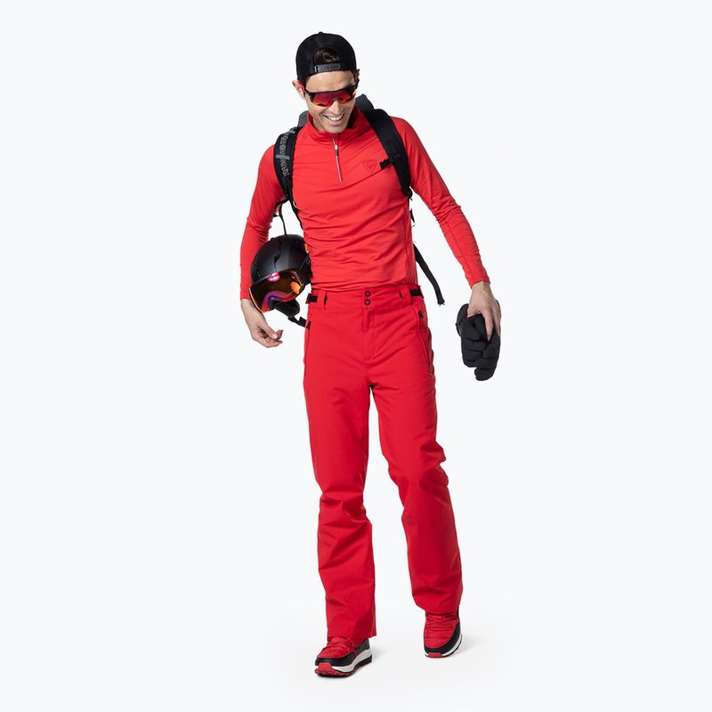 Pánska termoaktívna mikina Rossignol Classique 1/2 Zip sports red 2