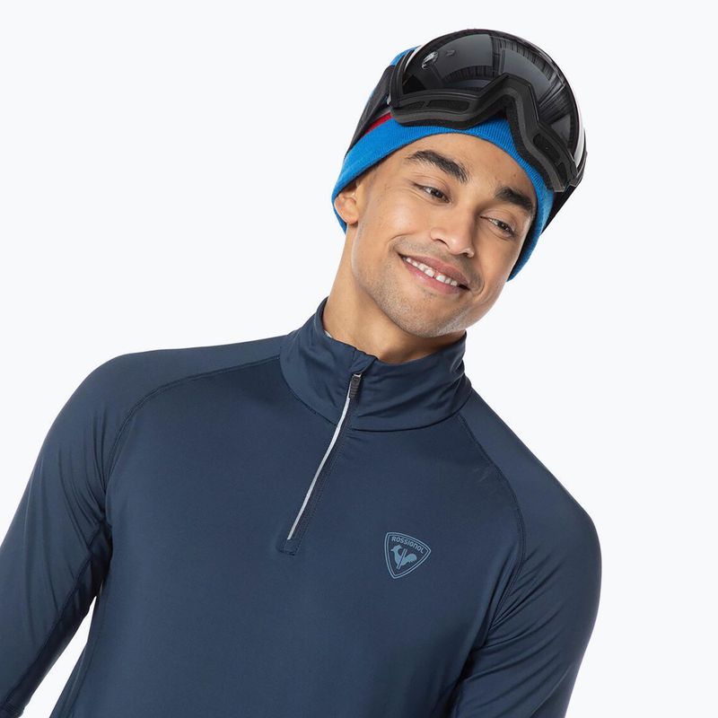 Pánska termoaktívna mikina Rossignol Classique 1/2 Zip dark navy 5