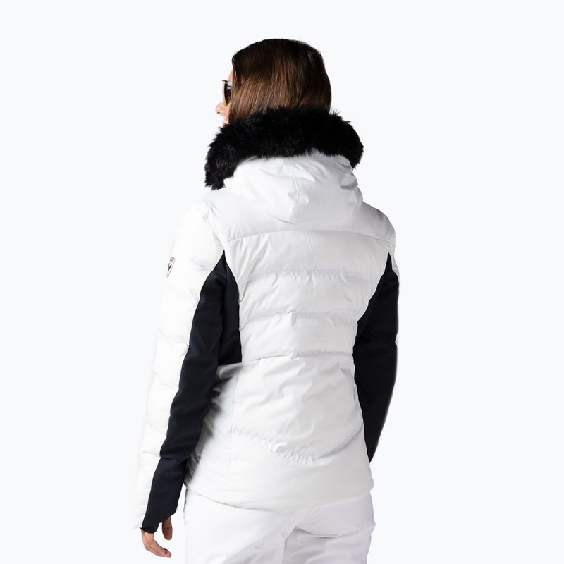 Dámska lyžiarska bunda Rossignol Depart white 3